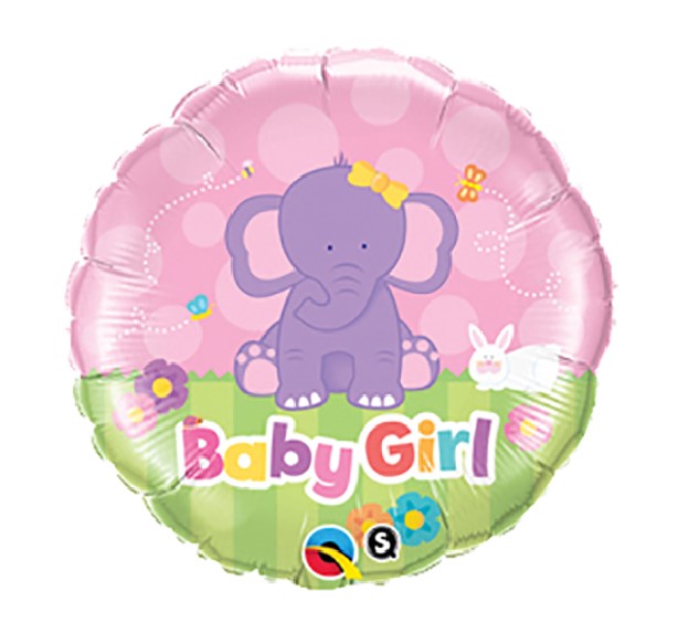 Baby Girl Elephant Balloon